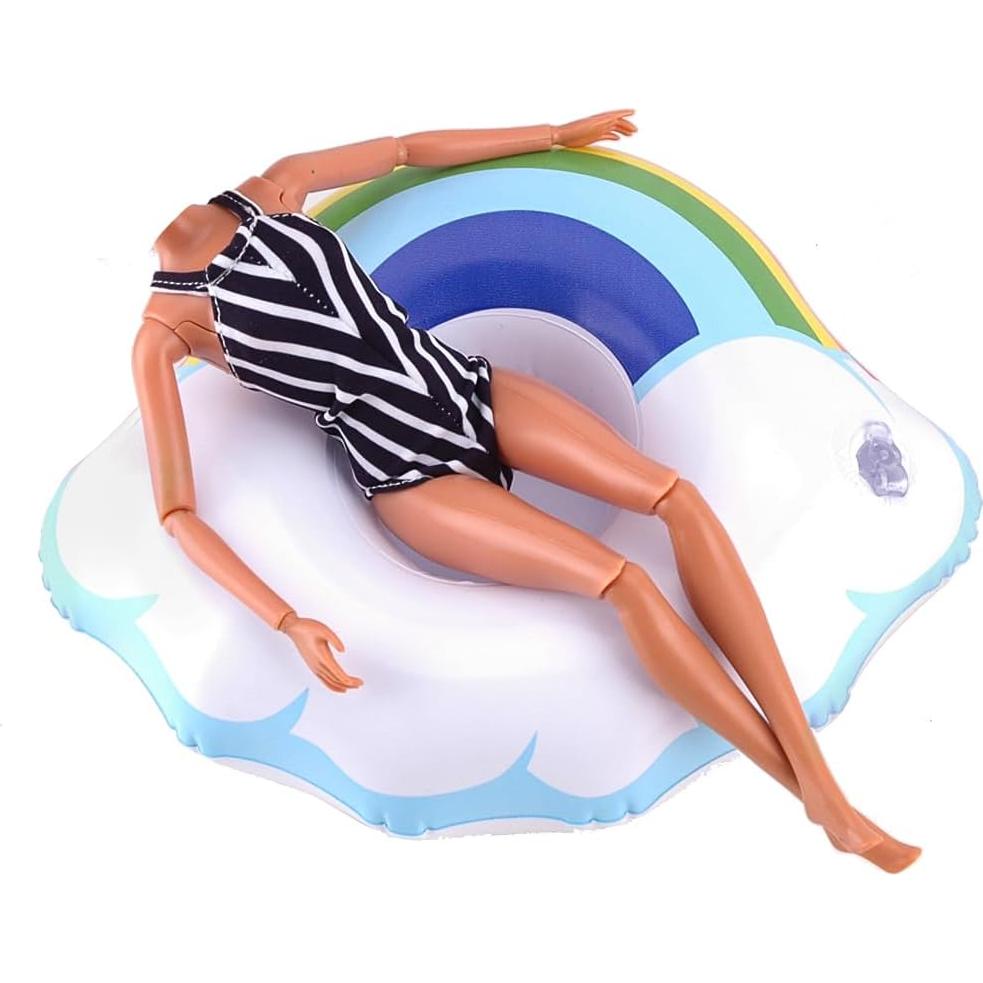 E-TING 5PCS Anillos de Natación Flotadores para Niños 29.21 cm