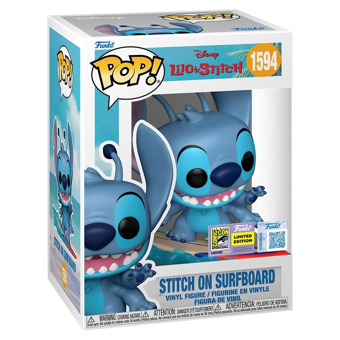 Figura Funko Pop! Lilo y Stitch - Stitch Surf 10.16 cm