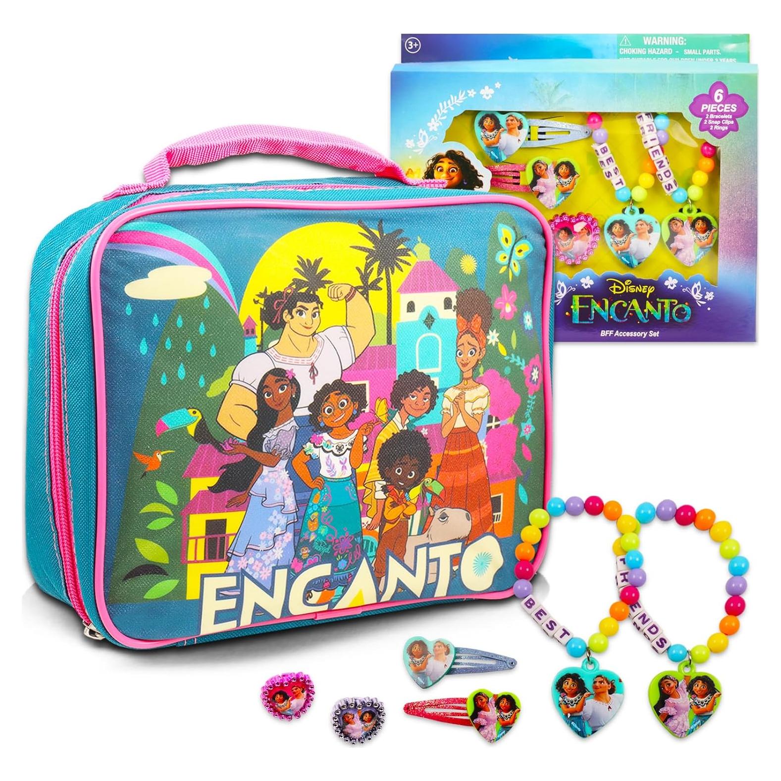 Conjunto de Regalo Disney Encanto para Niñas con Bolsa y Accesorios