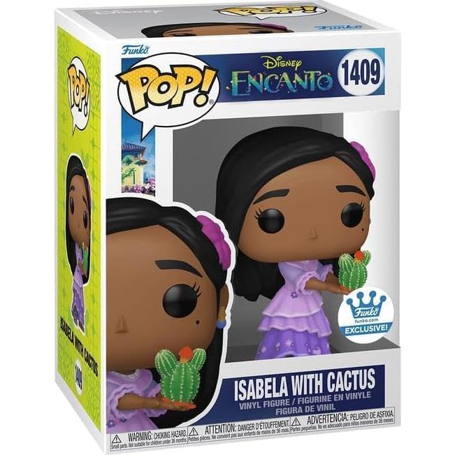 Figura Funko Pop! Disney Encanto Isabela con Cactus 9.5 cm