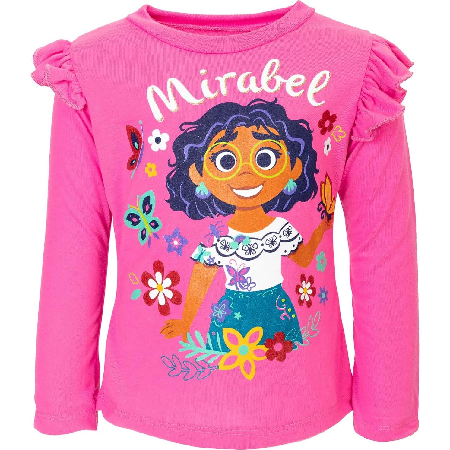 Conjunto camiseta y leggings Mirabel Disney Encanto 2T Rosa