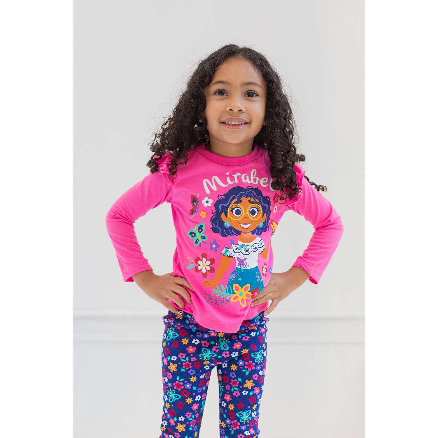Conjunto camiseta y leggings Mirabel Disney Encanto 2T Rosa