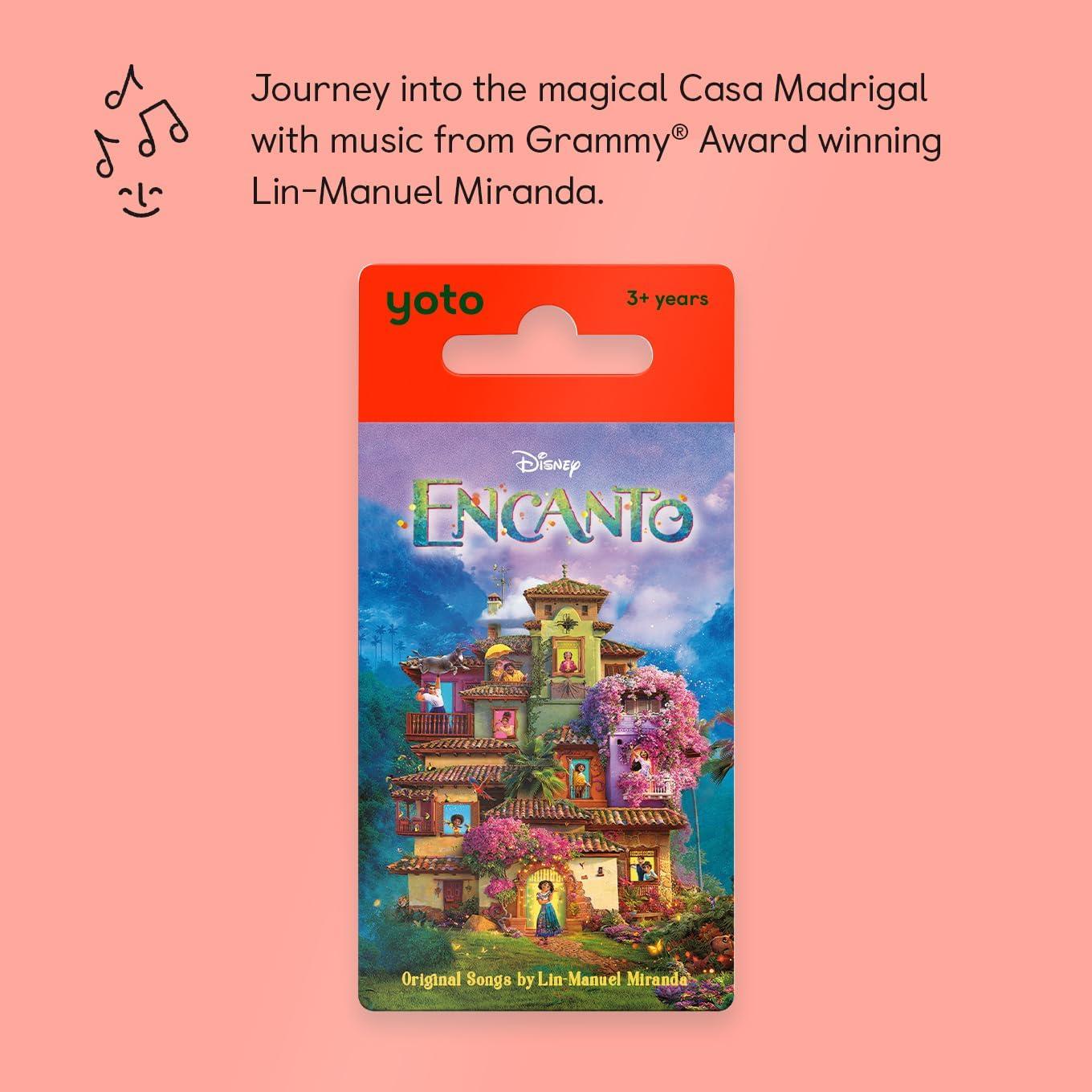 Tarjeta Musical Yoto Disney Encanto - Canciones Originales 31 min