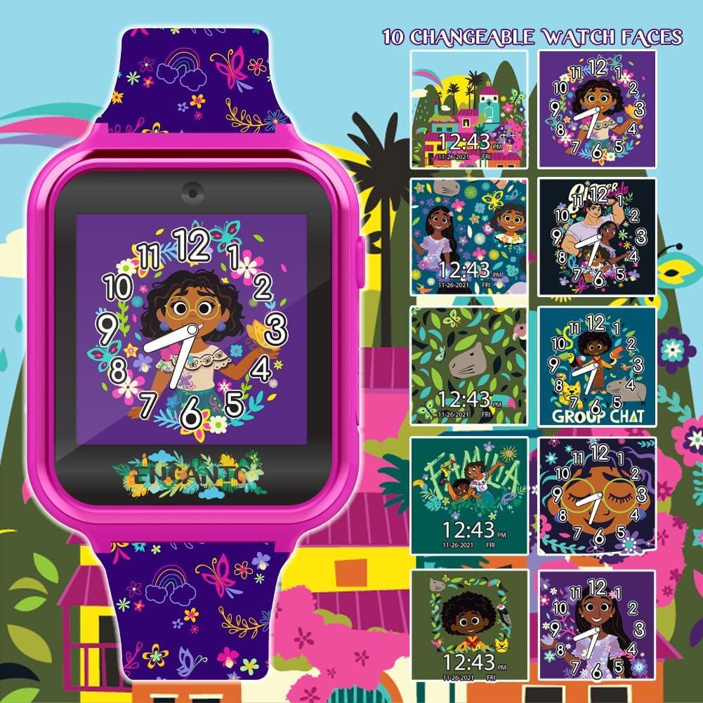 Reloj Inteligente Disney Encanto para Niños - Pantalla Táctil, Juegos y Cámara