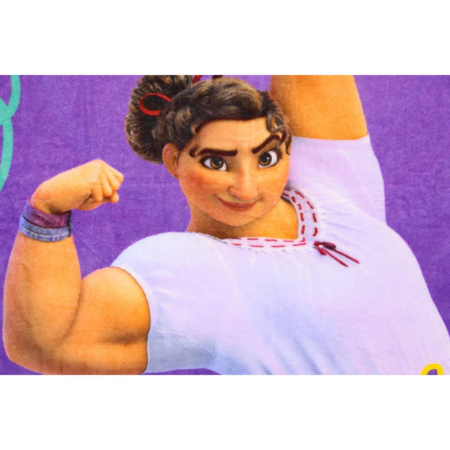 Manta de Lanzamiento Morada Luisa Disney Encanto 152x116 cm