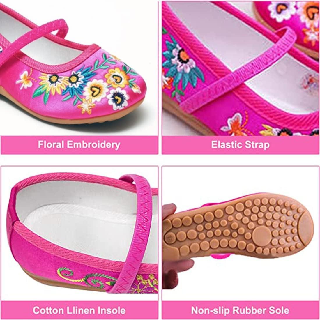 Zapatos de Disfraz Encanto Mirabel Isabela para Niñas - Rosa