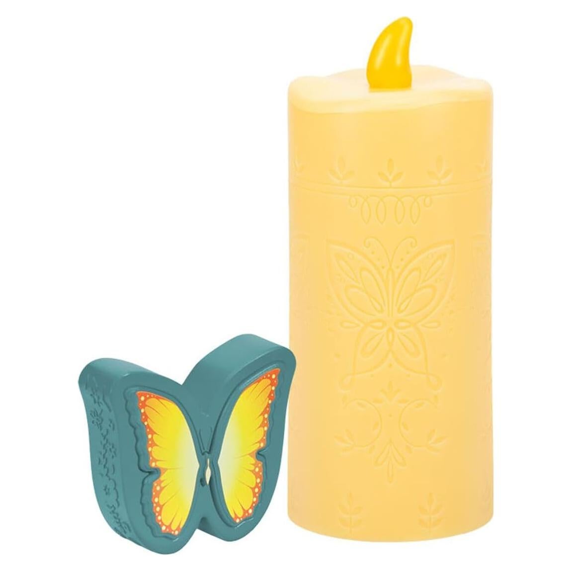 Paladone Disney Encanto Candle Light with Butterfly Remote Control, Magic Colour Changing Light Decoration, Powered by 5 x AAA Batteries, One Size