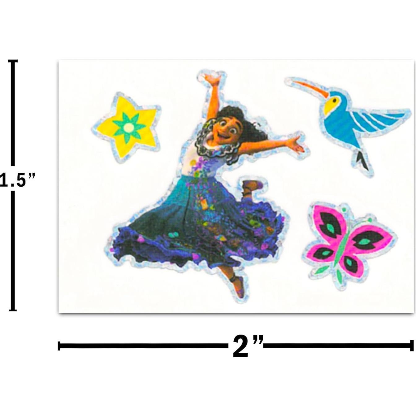 Juego de Tatuajes Temporales Disney Encanto - 96 Tatuajes