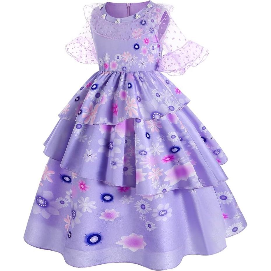 Disfraz de Mirabel Encanto Yipkorra para Niñas 3-4 Años