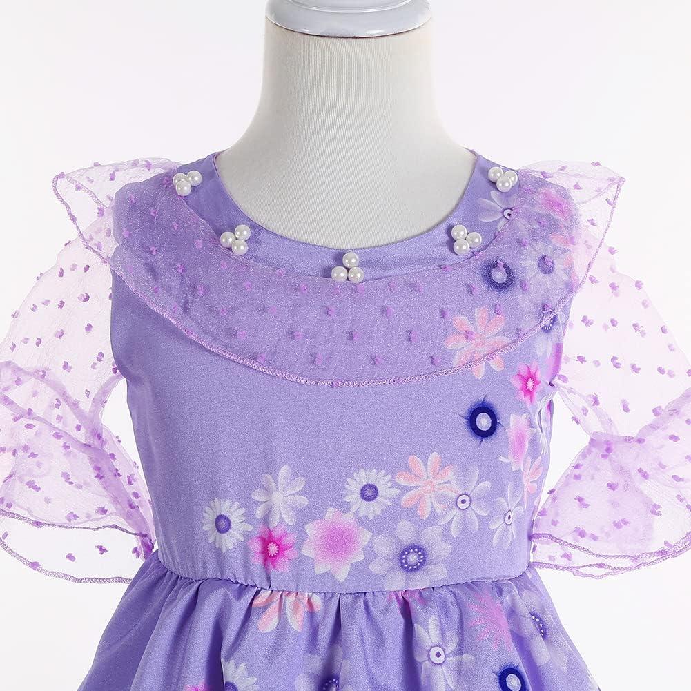 Disfraz de Mirabel Encanto Yipkorra para Niñas 3-4 Años