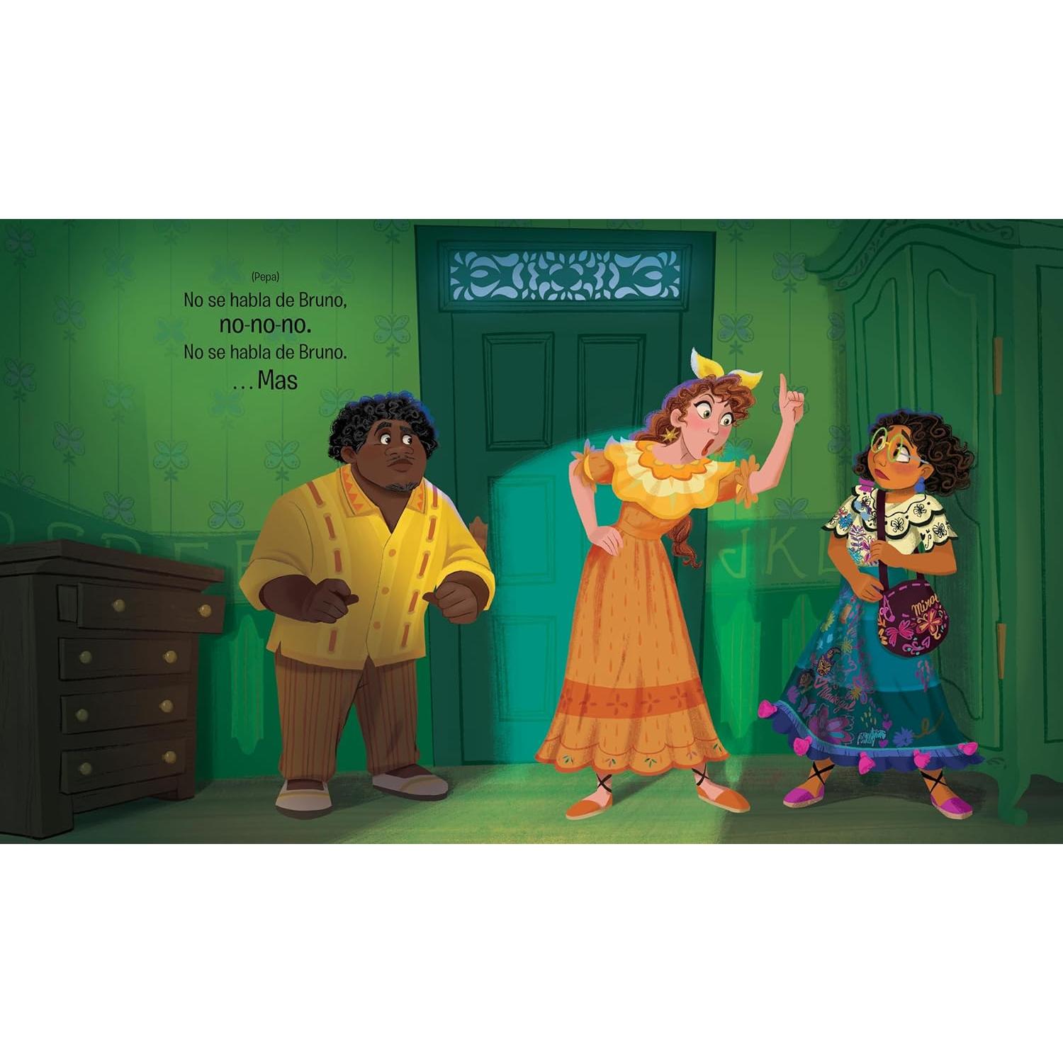 Encanto: We Don't Talk About Bruno (Spanish Version) (Disney Lyrical Tales) (Spanish Edition)