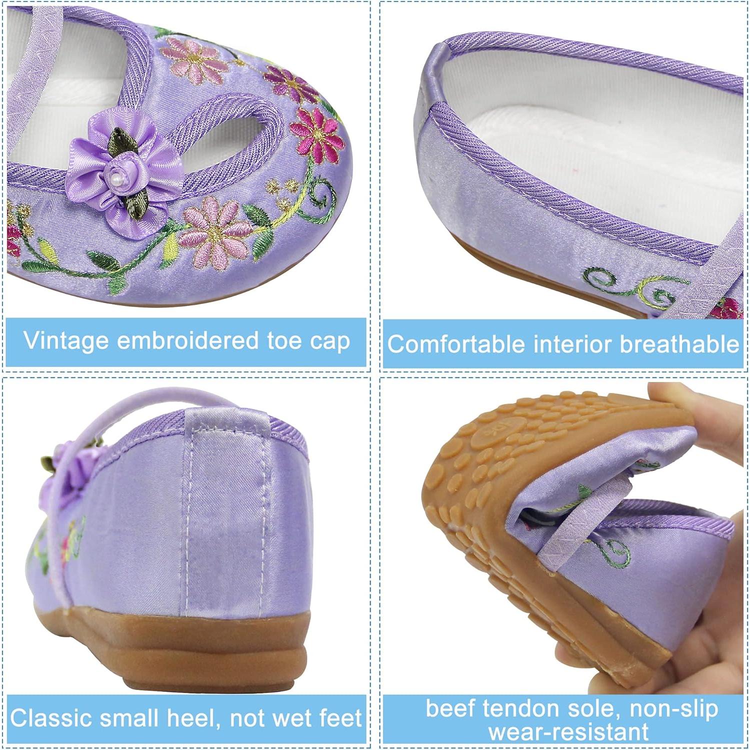 Zapatos de Disfraz Encanto Mirabel Isabela para Niñas 9.5