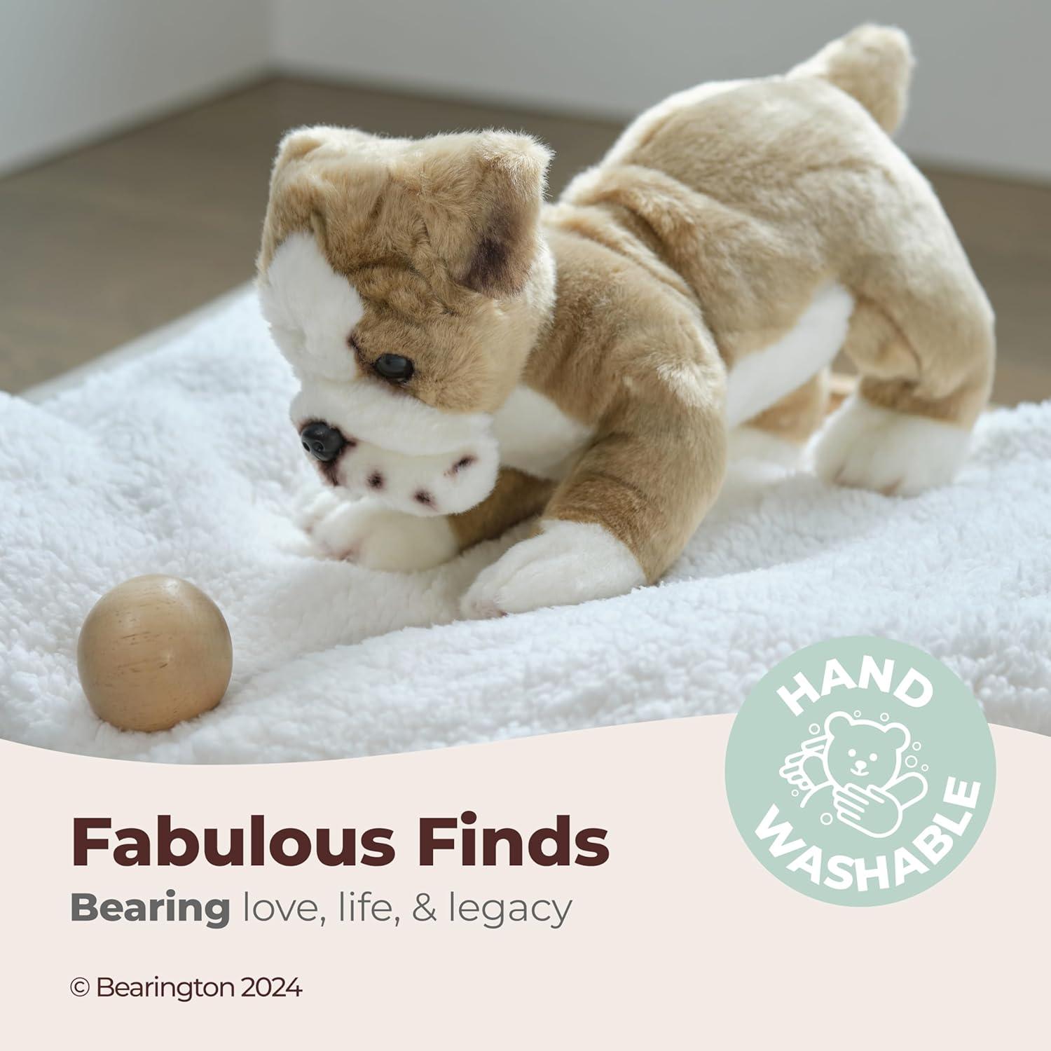 Peluches Bearington Tug Bulldog Inglés 33 cm Juguete Infantil