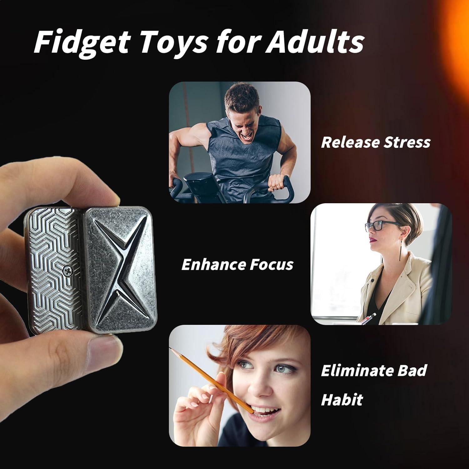 Deslizador Antiestrés Magnético de Metal GoQQby - Compacto y Portátil