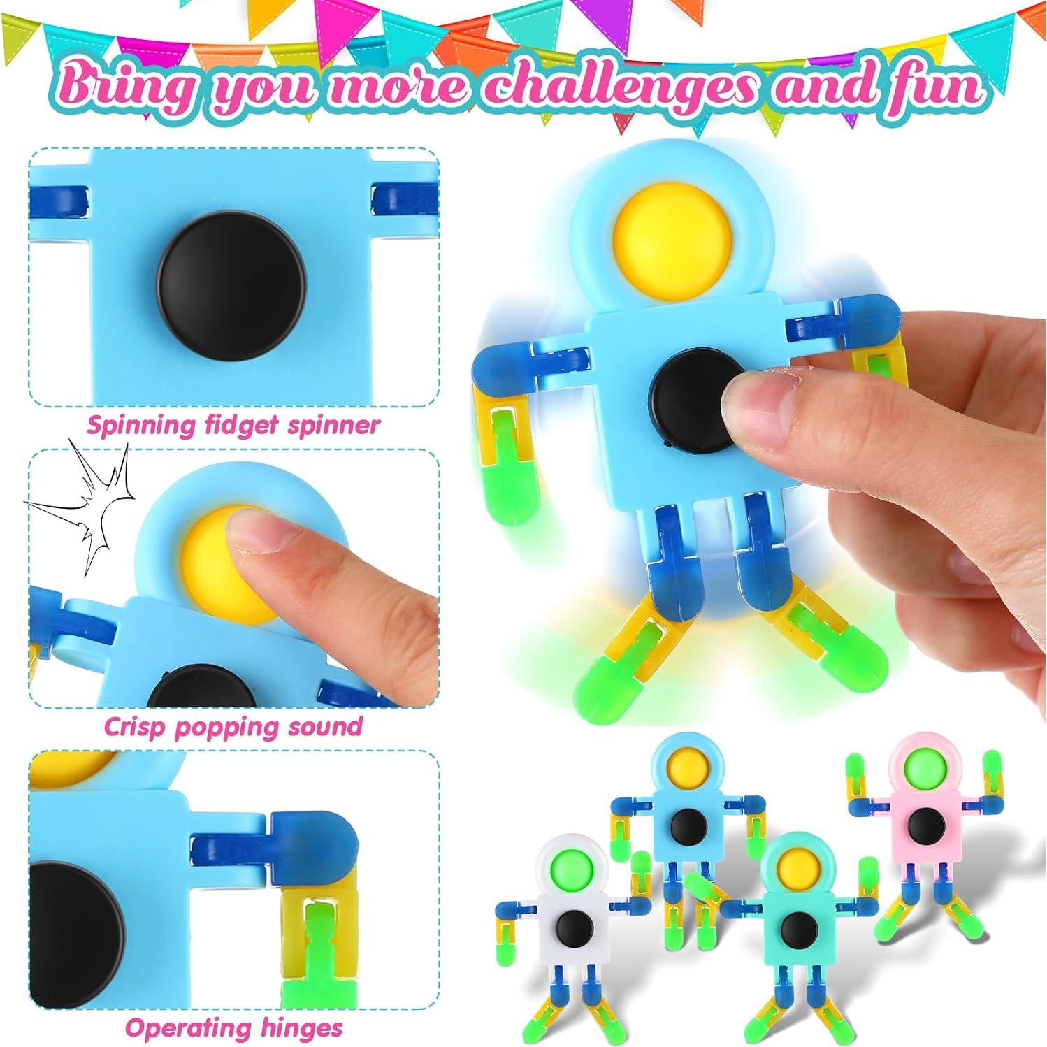 72 Juguetes Antiestrés Transformables Shappy para Alivio TDAH