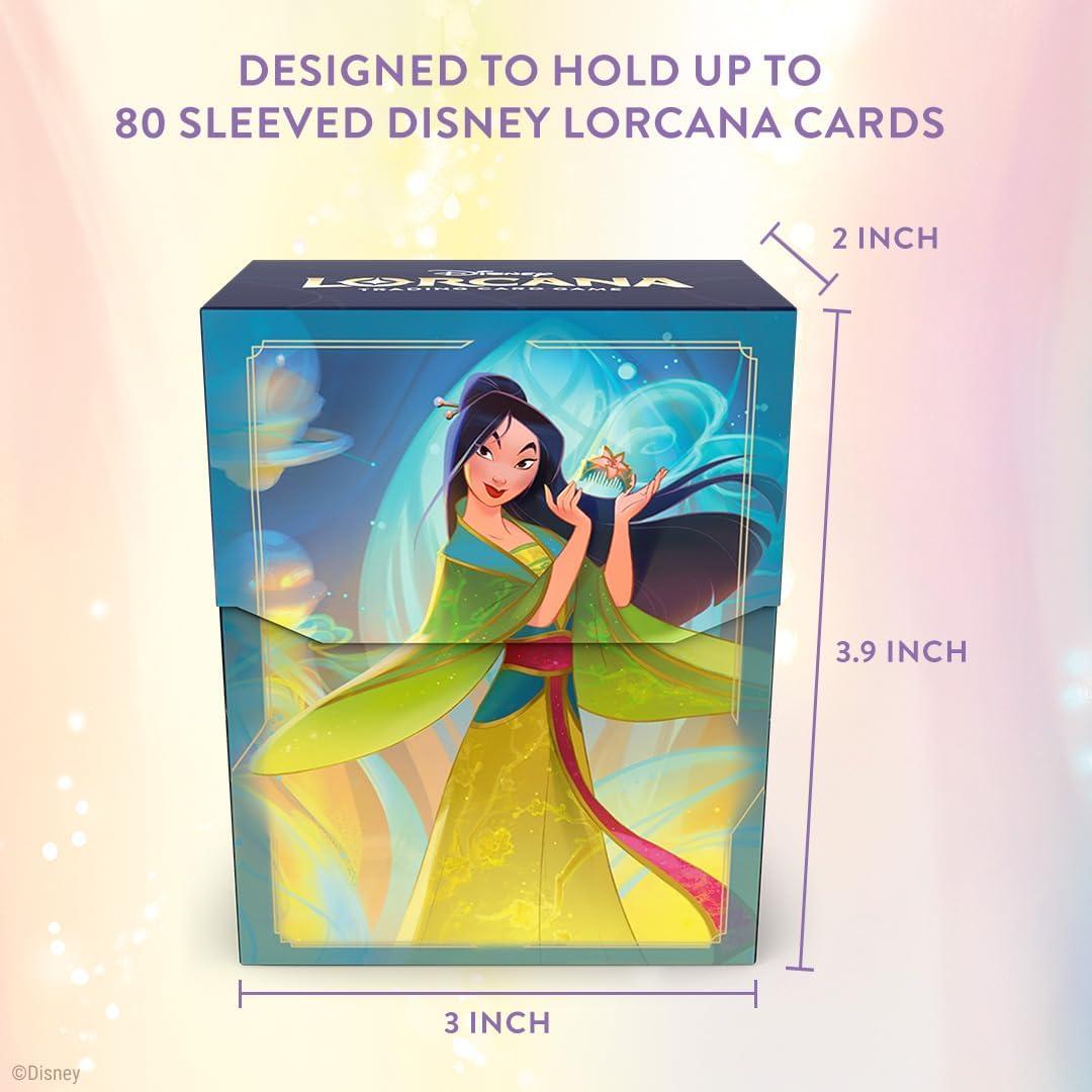 Caja de Cartas Ravensburger Disney Lorcana Mulan 80 Cartas