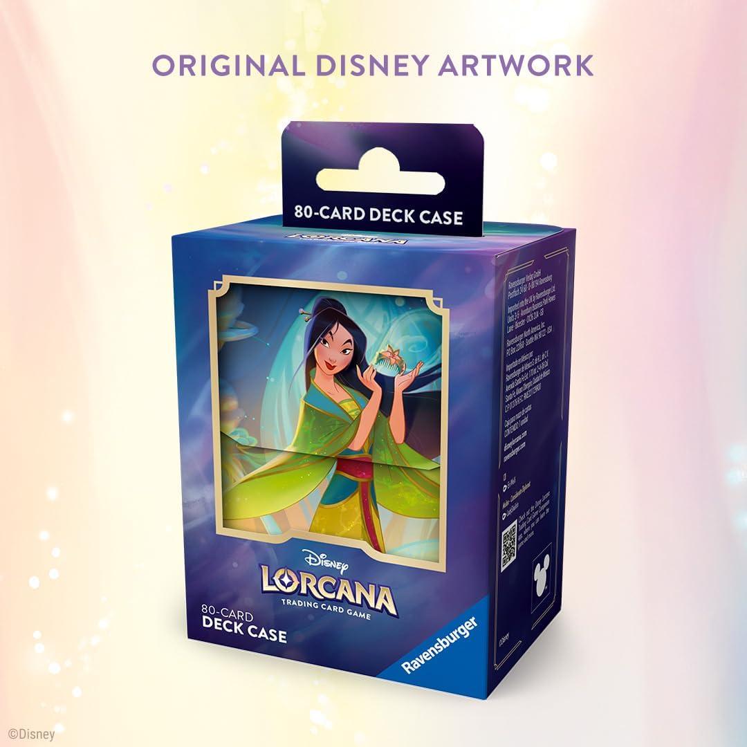 Caja de Cartas Ravensburger Disney Lorcana Mulan 80 Cartas