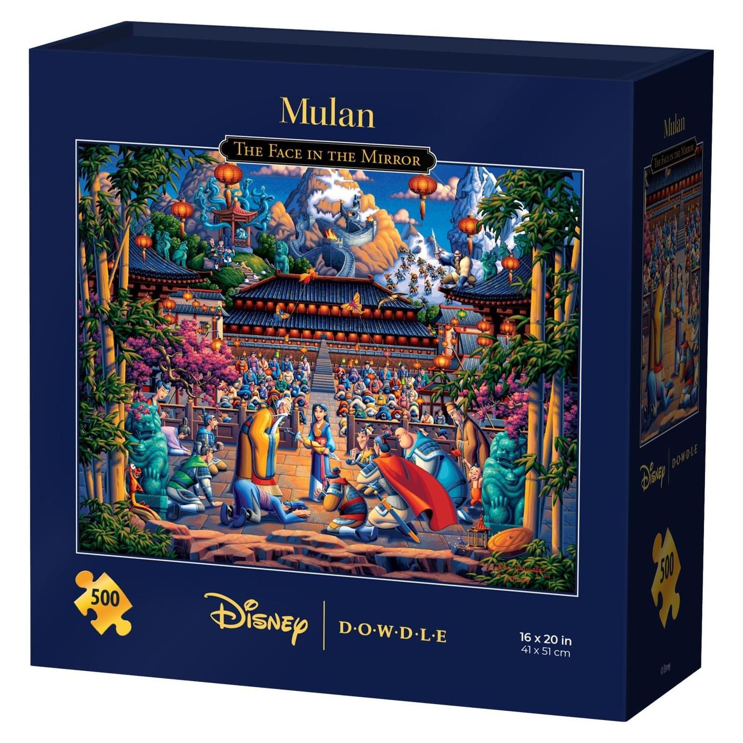 Rompecabezas Disney Mulan 500 Piezas Dowdle 40.64x50.8 cm