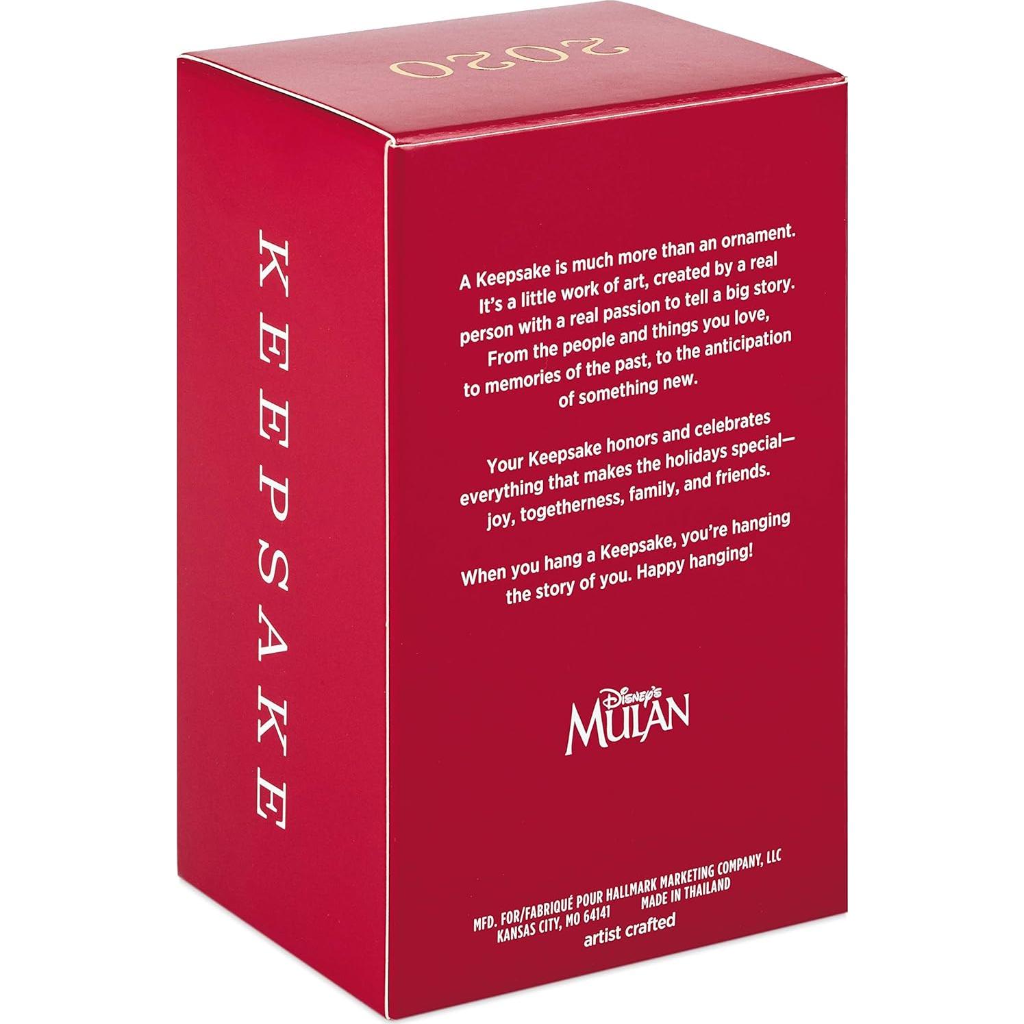 Adorno Navideño Hallmark Keepsake Mulan 2020 10.9 cm