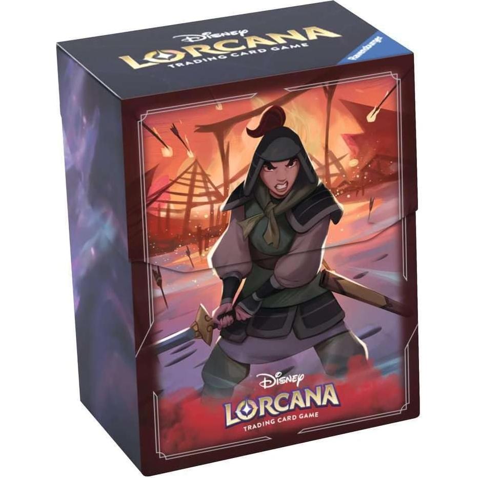 Caja de Cartas Disney Lorcana Ravensburger Mulan 80 Cartas
