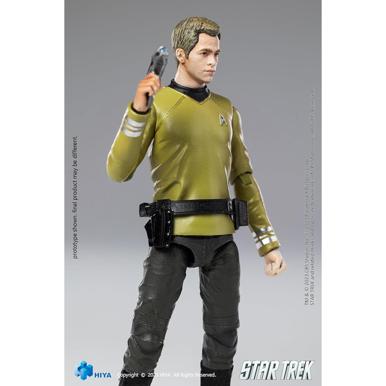 Figura de Acción Hiya Toys Star Trek 2009 James T. Kirk 10.5 cm
