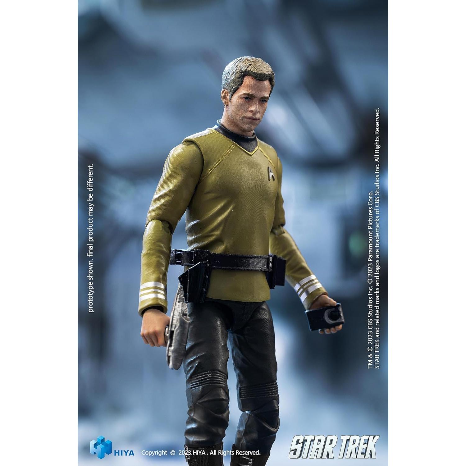 Figura de Acción Hiya Toys Star Trek 2009 James T. Kirk 10.5 cm