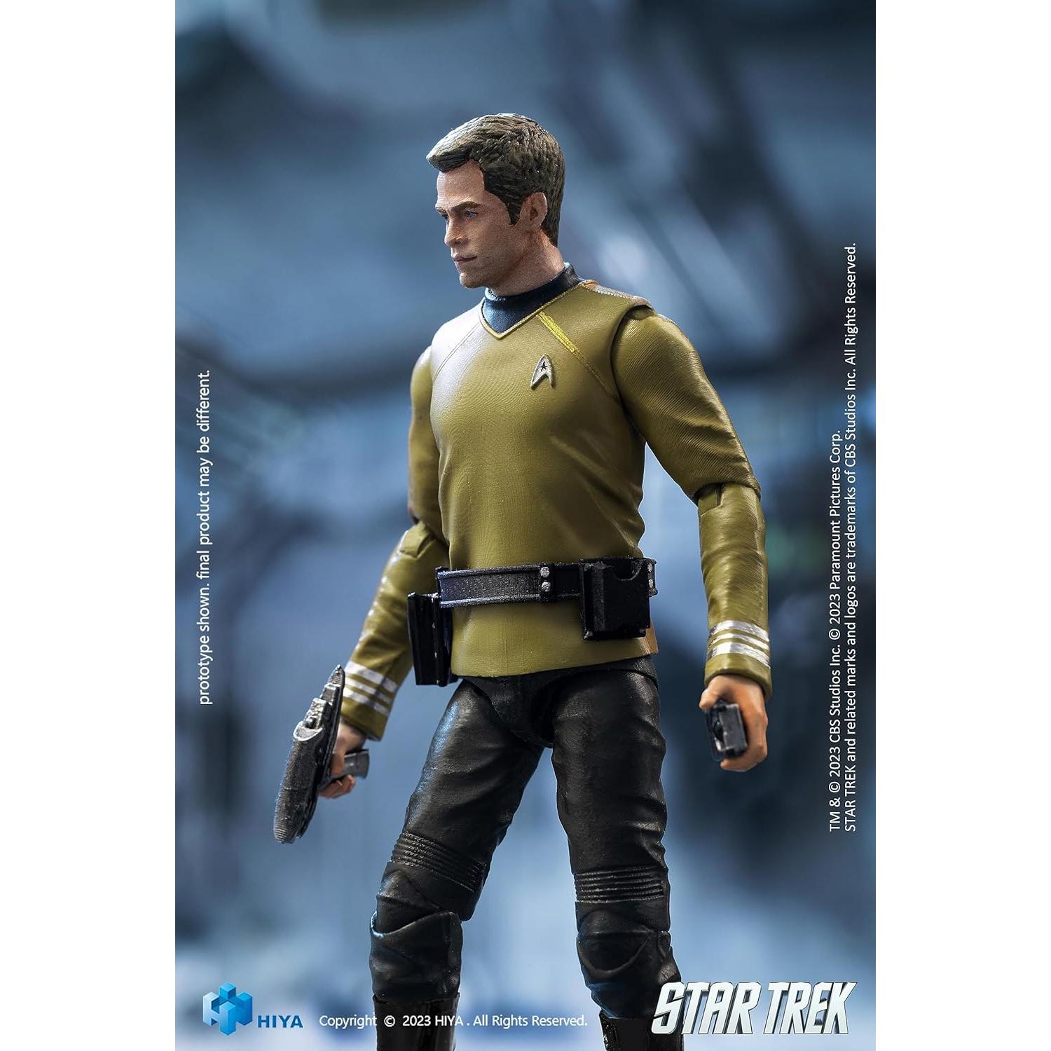Figura de Acción Hiya Toys Star Trek 2009 James T. Kirk 10.5 cm
