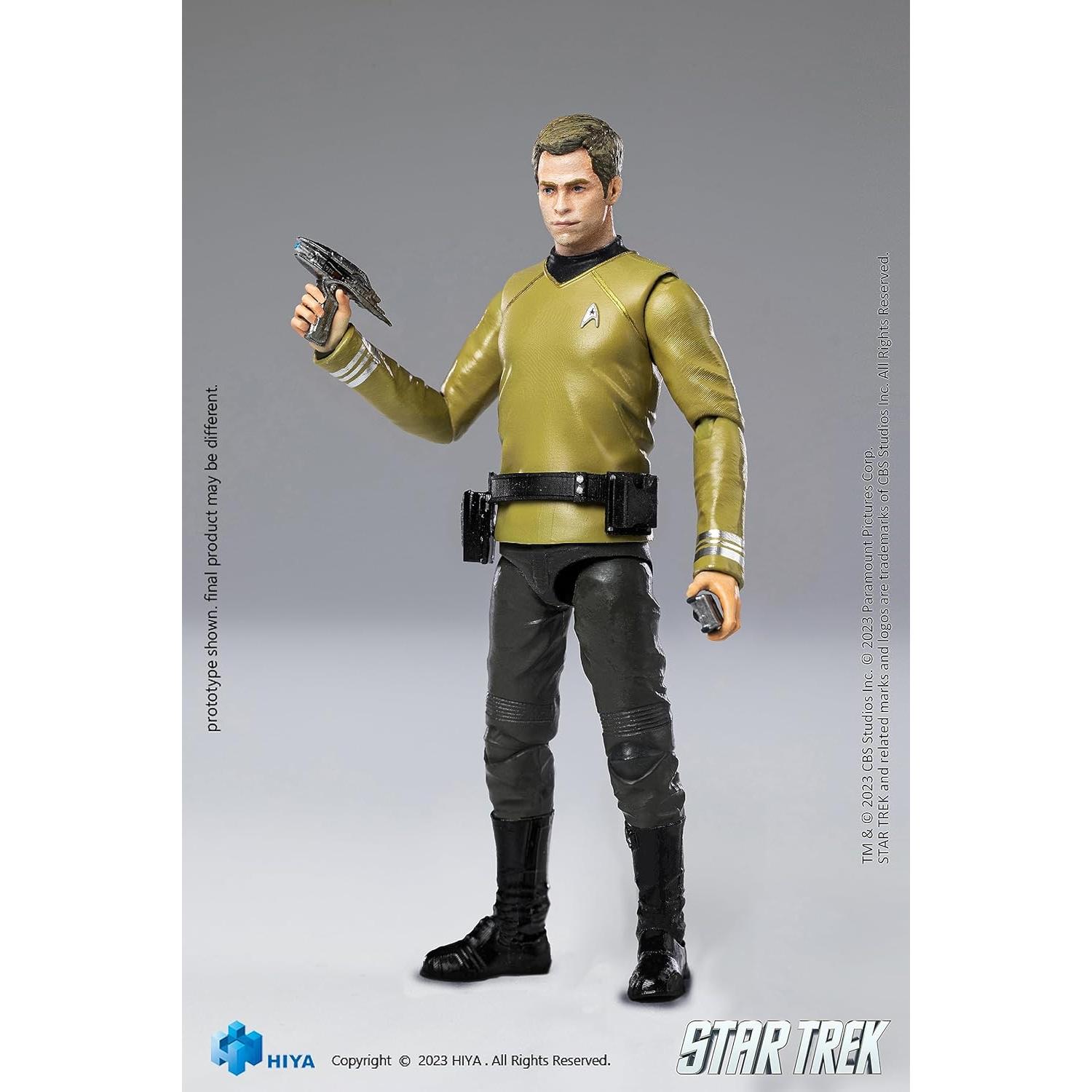 Figura de Acción Hiya Toys Star Trek 2009 James T. Kirk 10.5 cm
