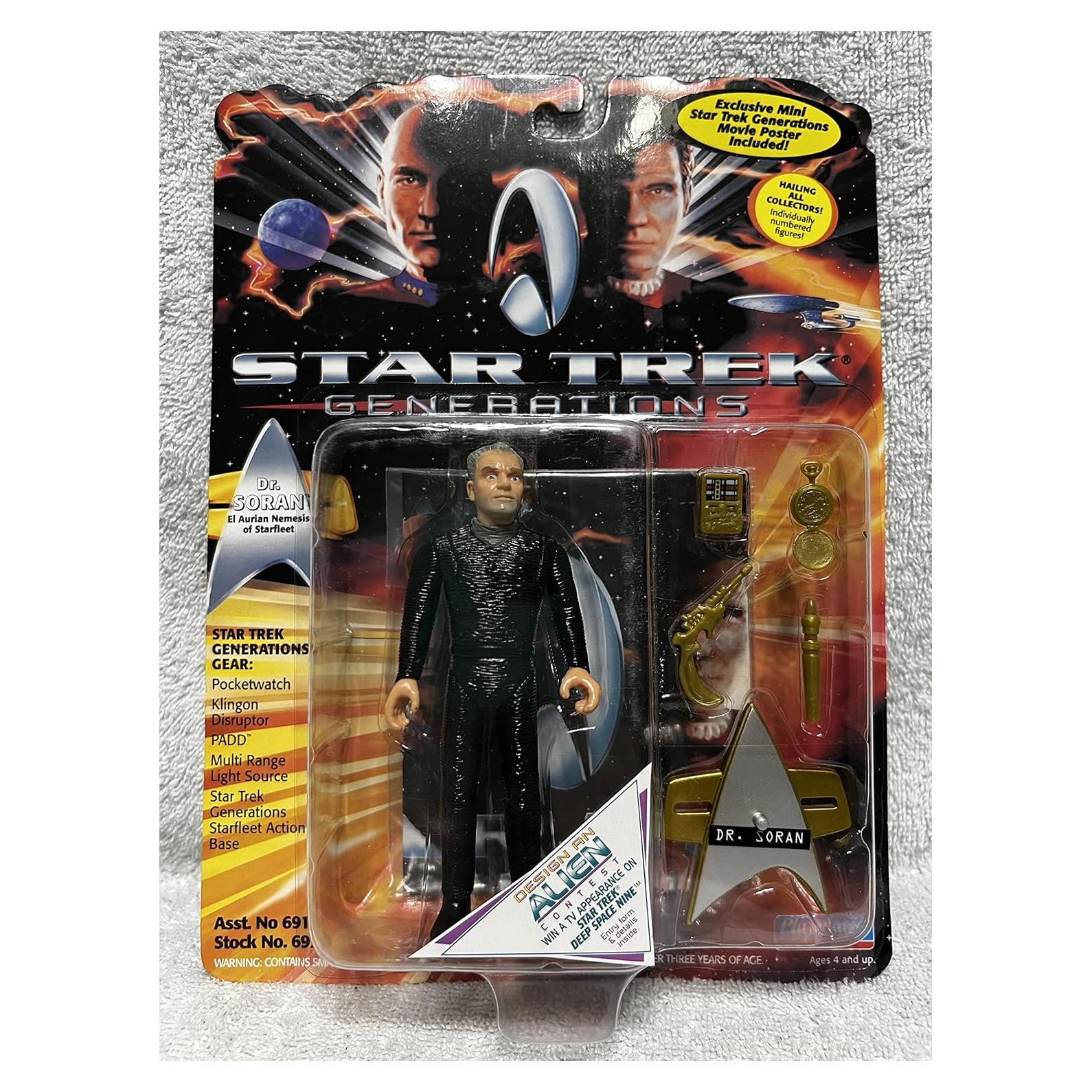 Figura de acción Dr. Soran Star Trek Generations 11.43 cm