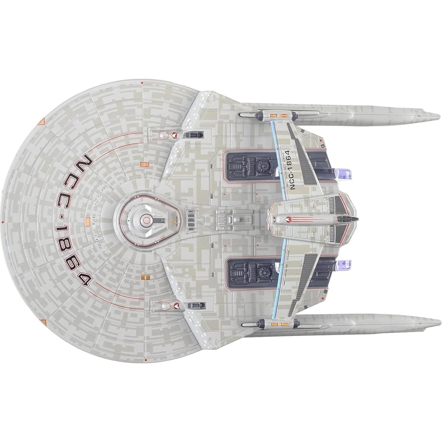 Colección de Naves Star Trek Eaglemoss U.S.S. Reliant XL