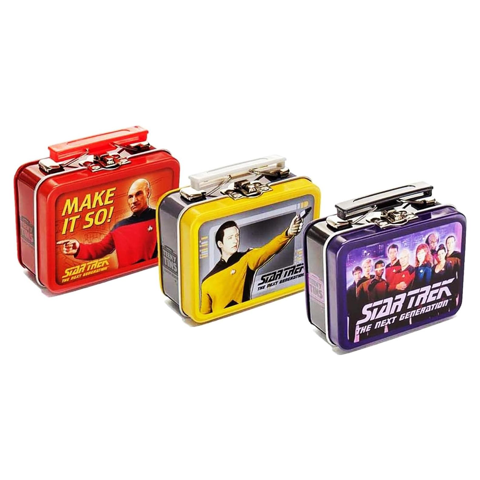 Caja de Almuerzo Pequeña Star Trek La Nueva Generación - Diseño Aleatorio