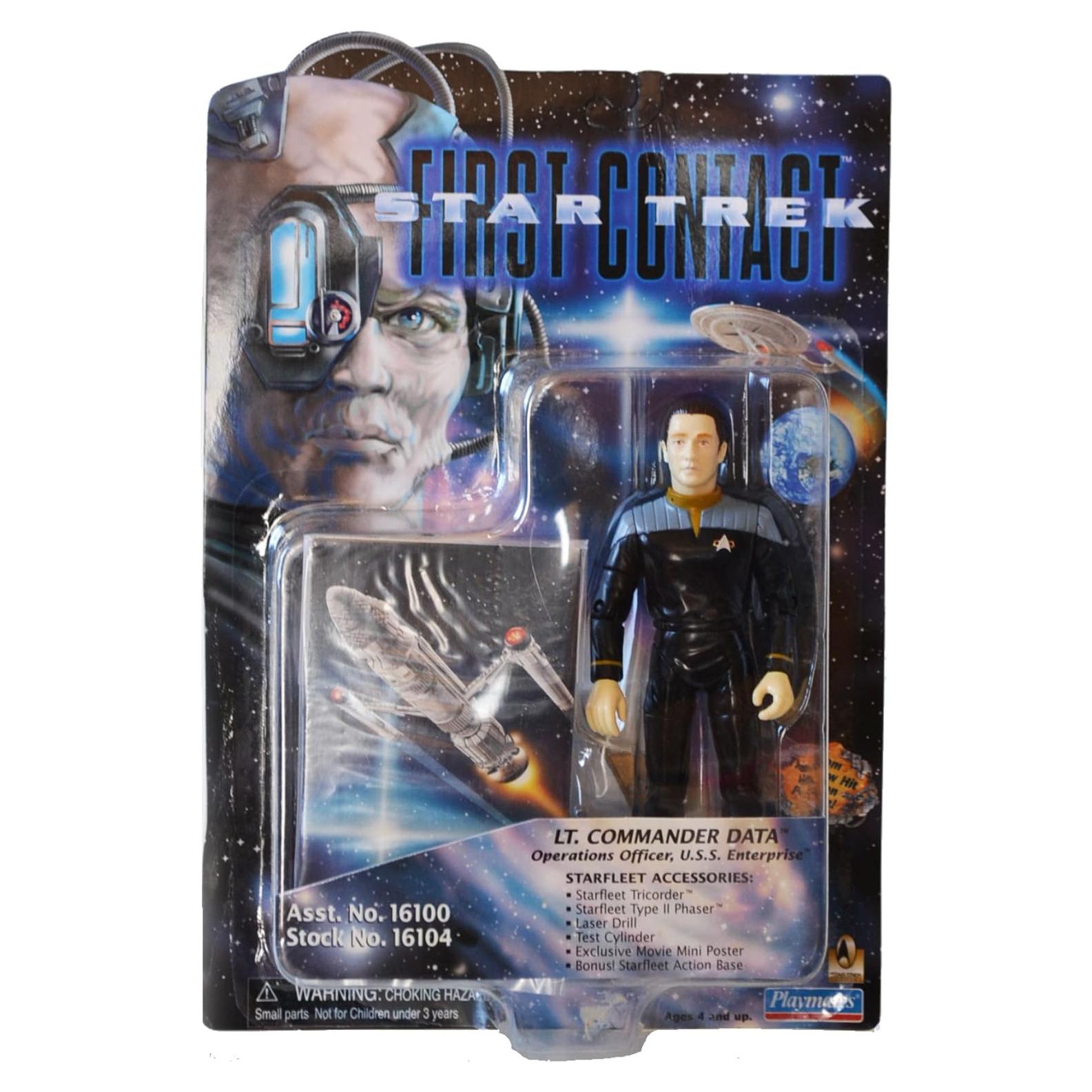 Figura de Acción Star Trek Primer Contacto Data 27.9x20.6cm