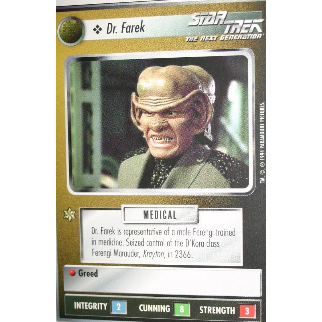 Juego de Cartas Personalizable Star Trek: La Nueva Generación - Set Inicial 60 cartas