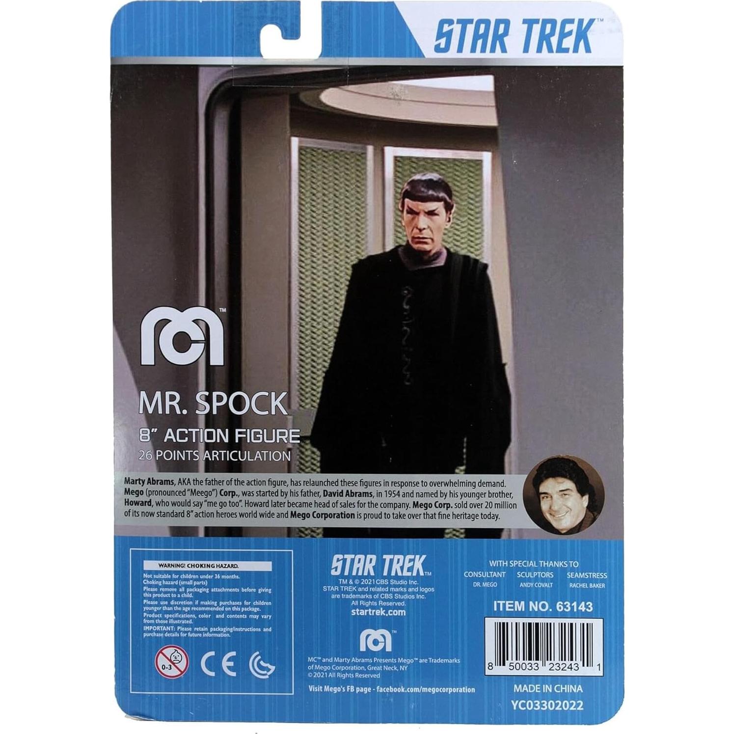 Figura de Acción Spock 20 cm Mego Star Trek La Película