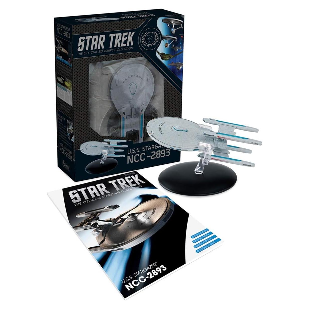 U.S.S. Stargazer NCC-2893 Eaglemoss Edición Coleccionista
