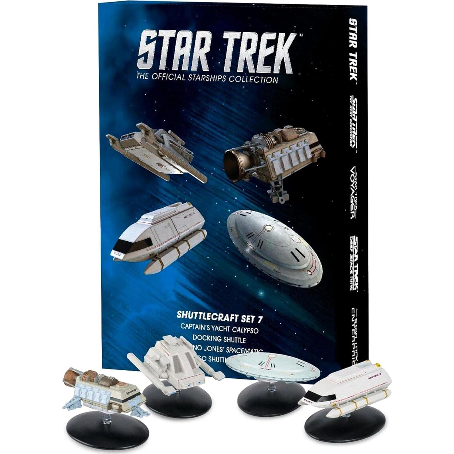 Set de Réplicas de Naves Star Trek Eaglemoss - Shuttle 7