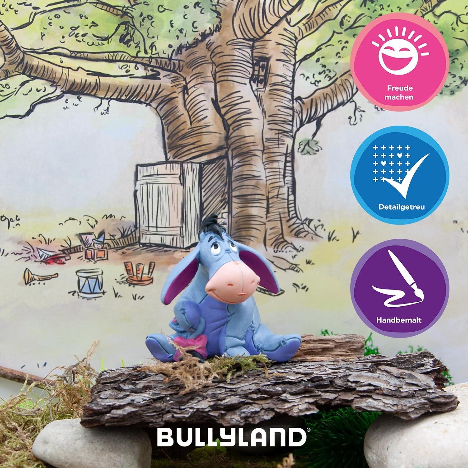 Figura de Acción Eeyore Bullyland 5.51 cm Pintada a Mano