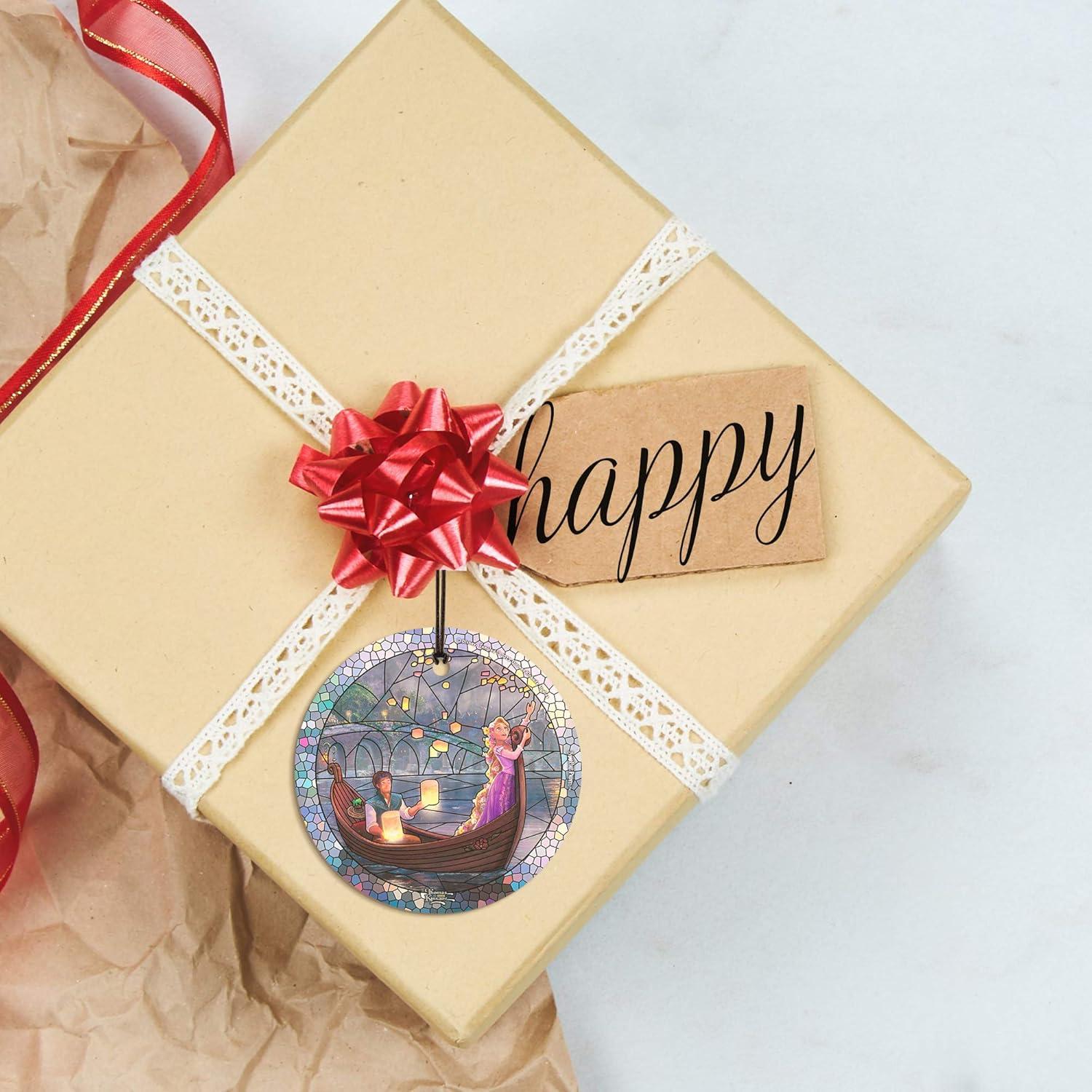 Vidrio Colgante Disney Enredados Rapunzel 8.89 cm