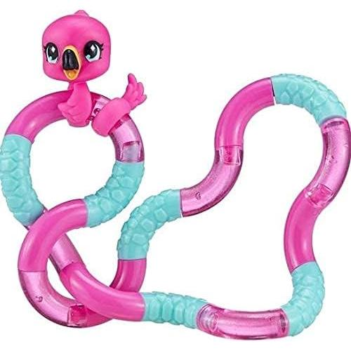 Tangle Jr. Juguetes Antiestrés Uba Unicornio y Linky Flamenco - 2 Pack