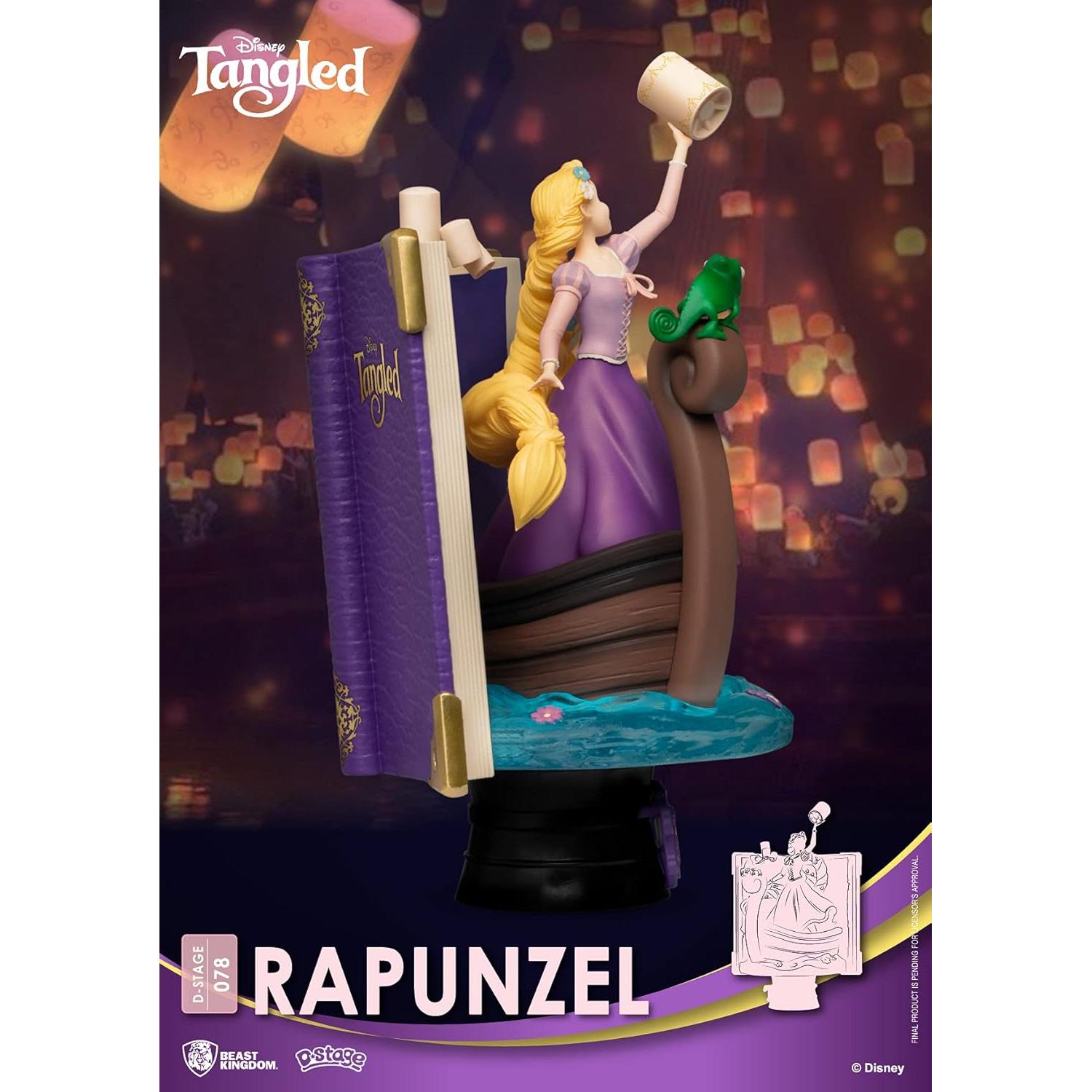Estatua Rapunzel Beast Kingdom 15.24 cm Multicolor