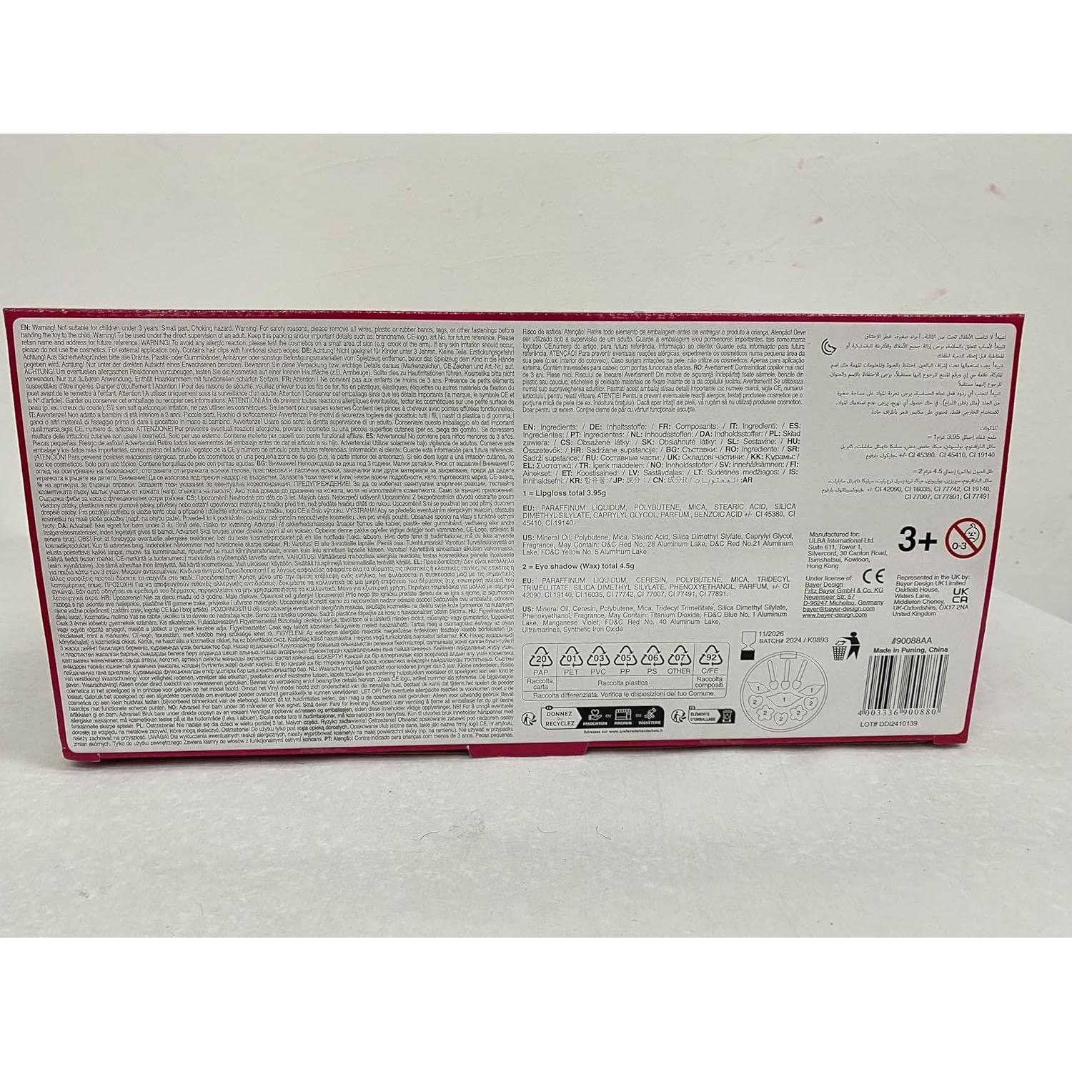 Cabeza de Estilo Charlene 27cm Bayer con Cabello Rubio y Maquillaje