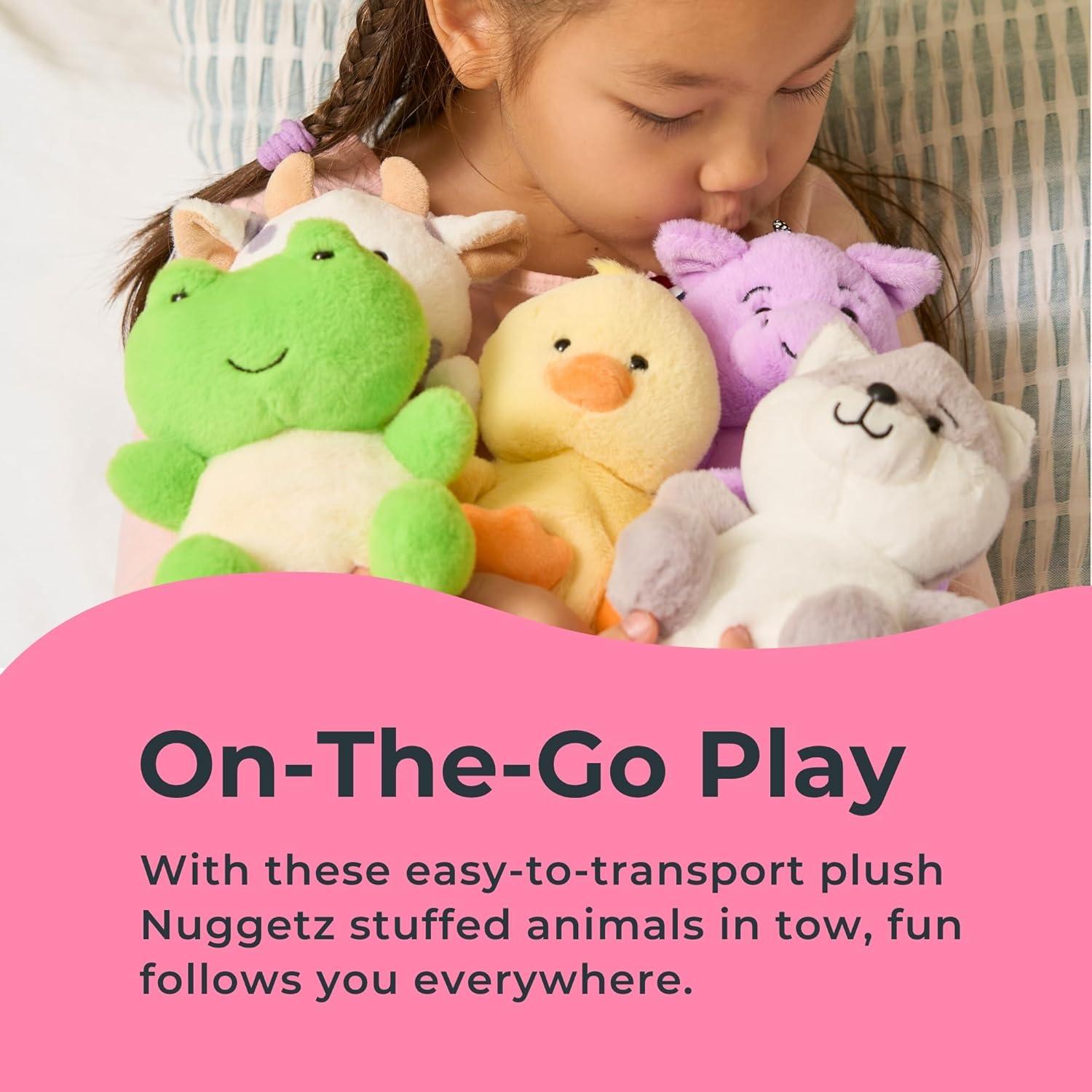 Juguete de Peluche Pulpo Púrpura 15 cm El Zoológico de Caricias