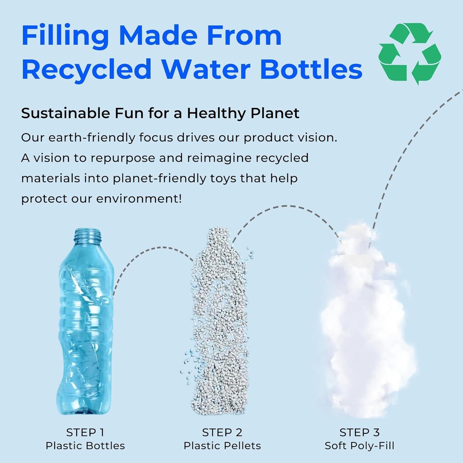 Juguete de Peluche Pulpo Púrpura 15 cm El Zoológico de Caricias