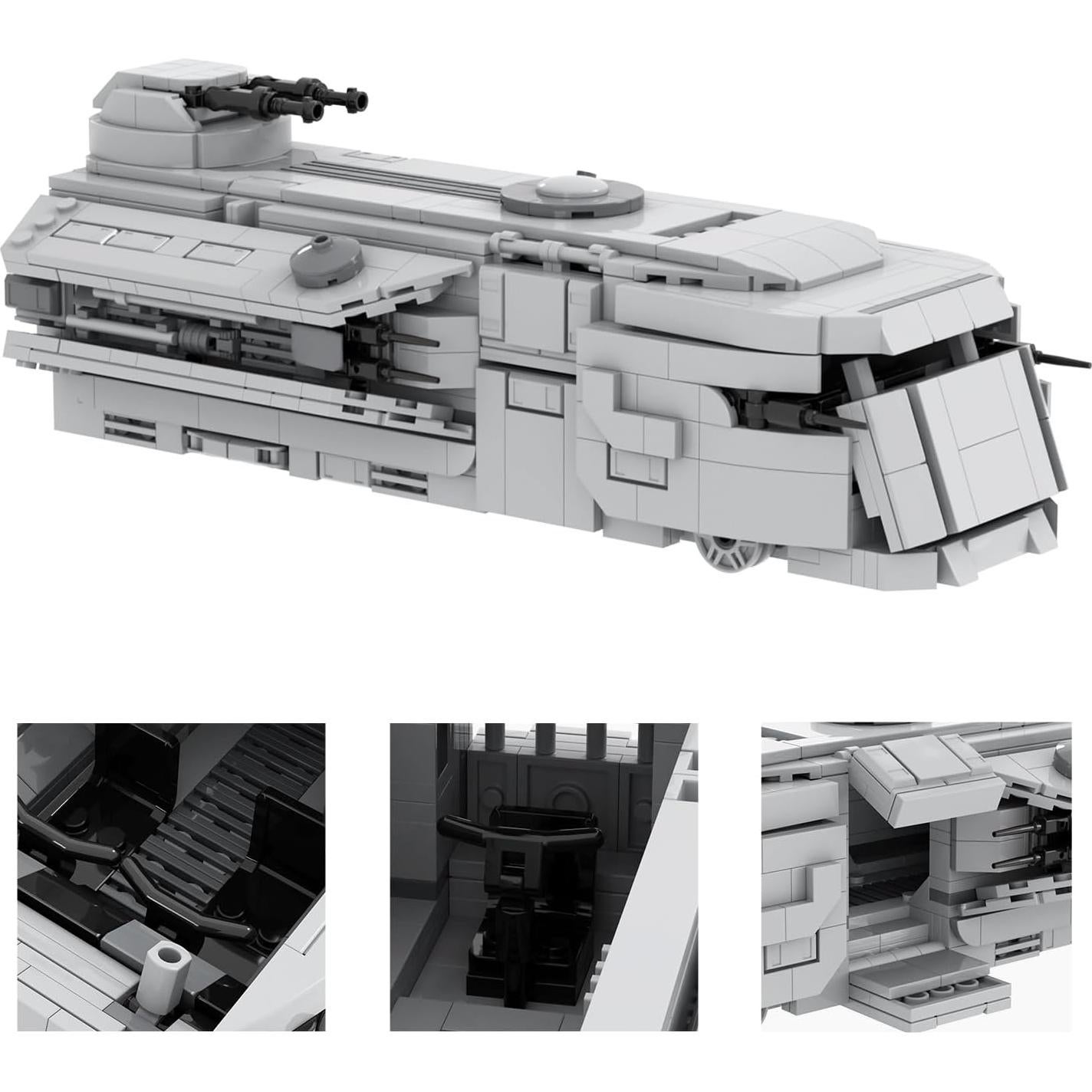 Set de Construcción MOOXI Trexler Marauder 991 Piezas