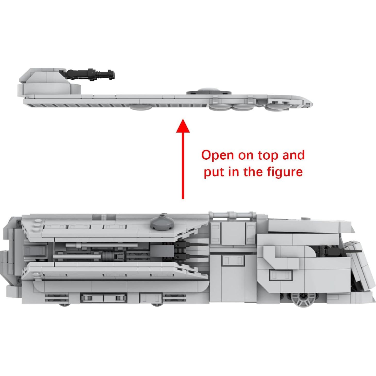 Set de Construcción MOOXI Trexler Marauder 991 Piezas