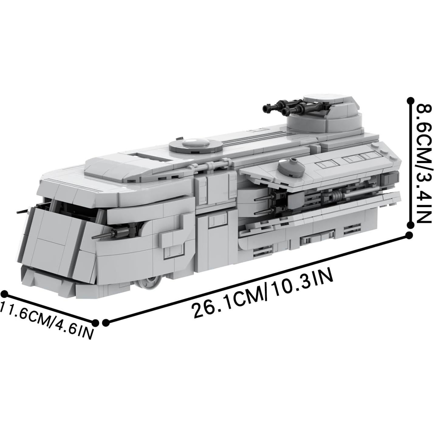 Set de Construcción MOOXI Trexler Marauder 991 Piezas