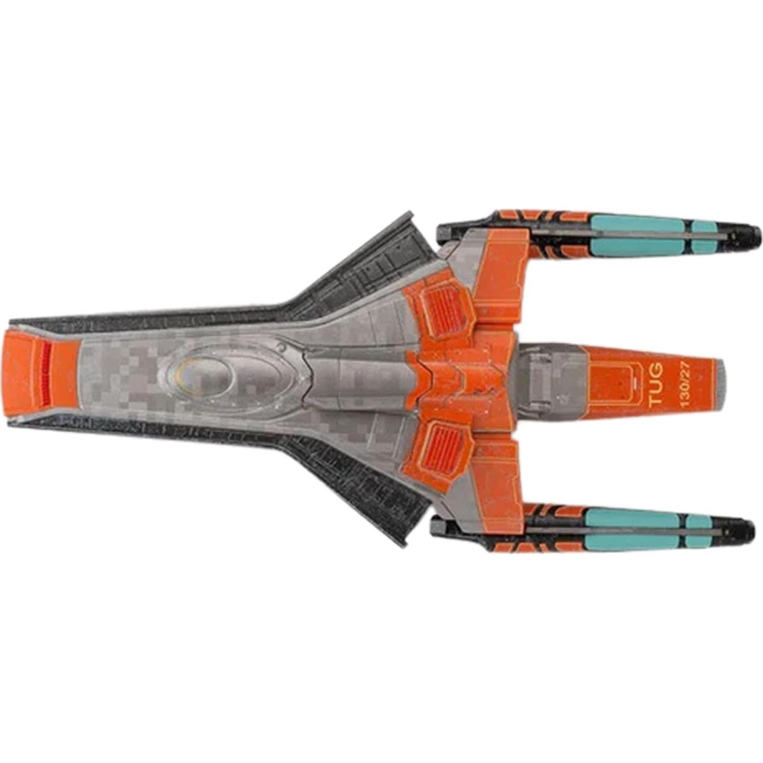 Modelo remolcador Wallenberg Starfleet Eaglemoss 21.6 cm