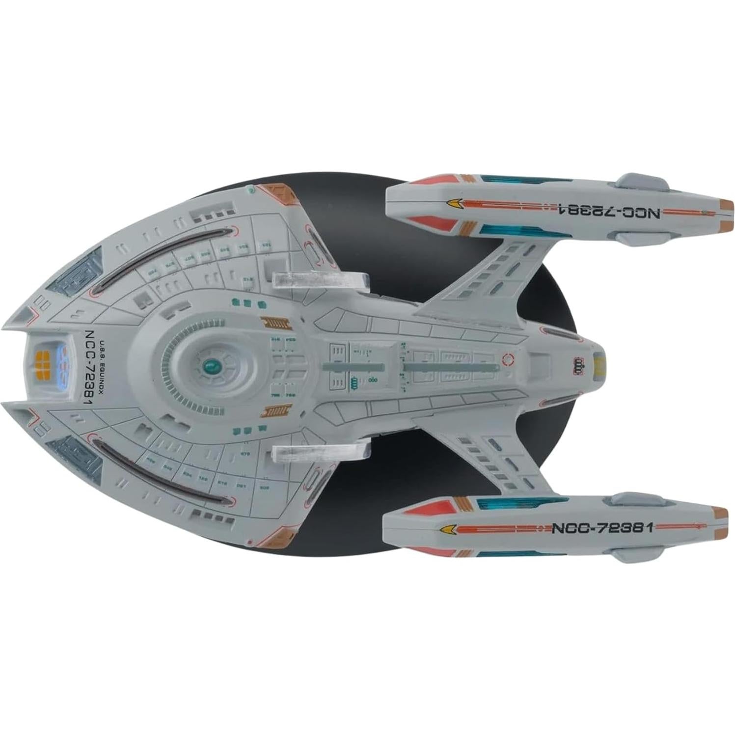 Modelo remolcador Wallenberg Starfleet Eaglemoss 21.6 cm