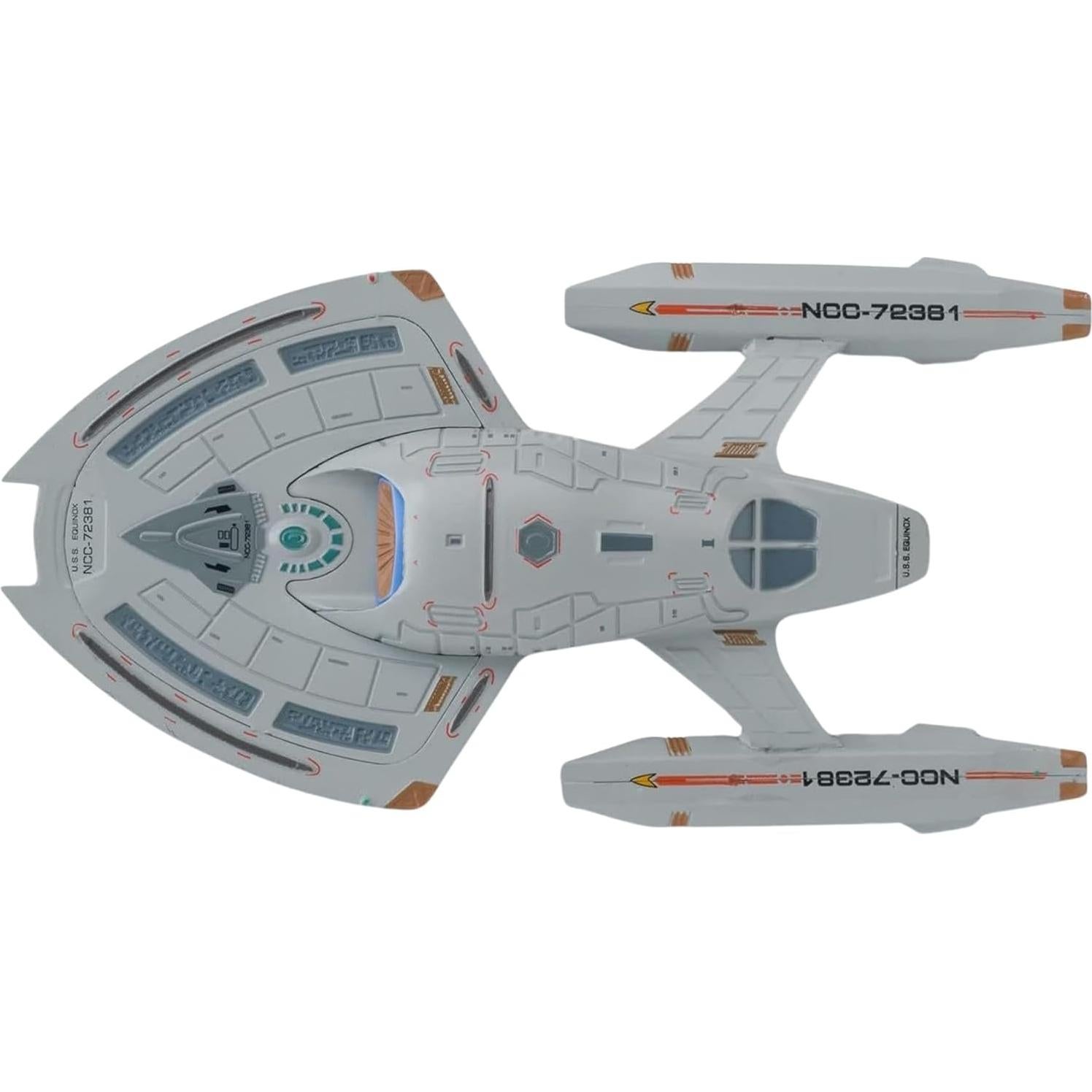 Modelo remolcador Wallenberg Starfleet Eaglemoss 21.6 cm