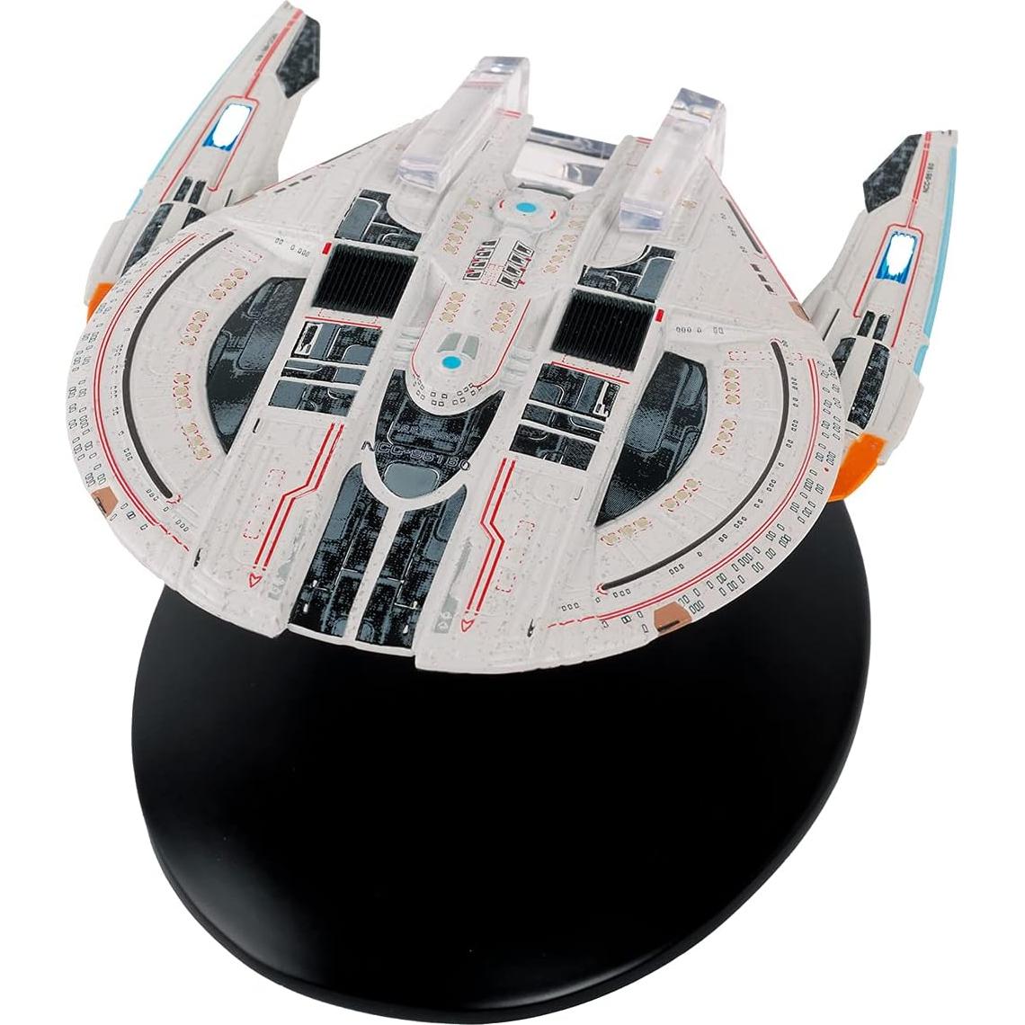 Nave Temporal Clase Edison Eaglemoss USS Edison Star Trek